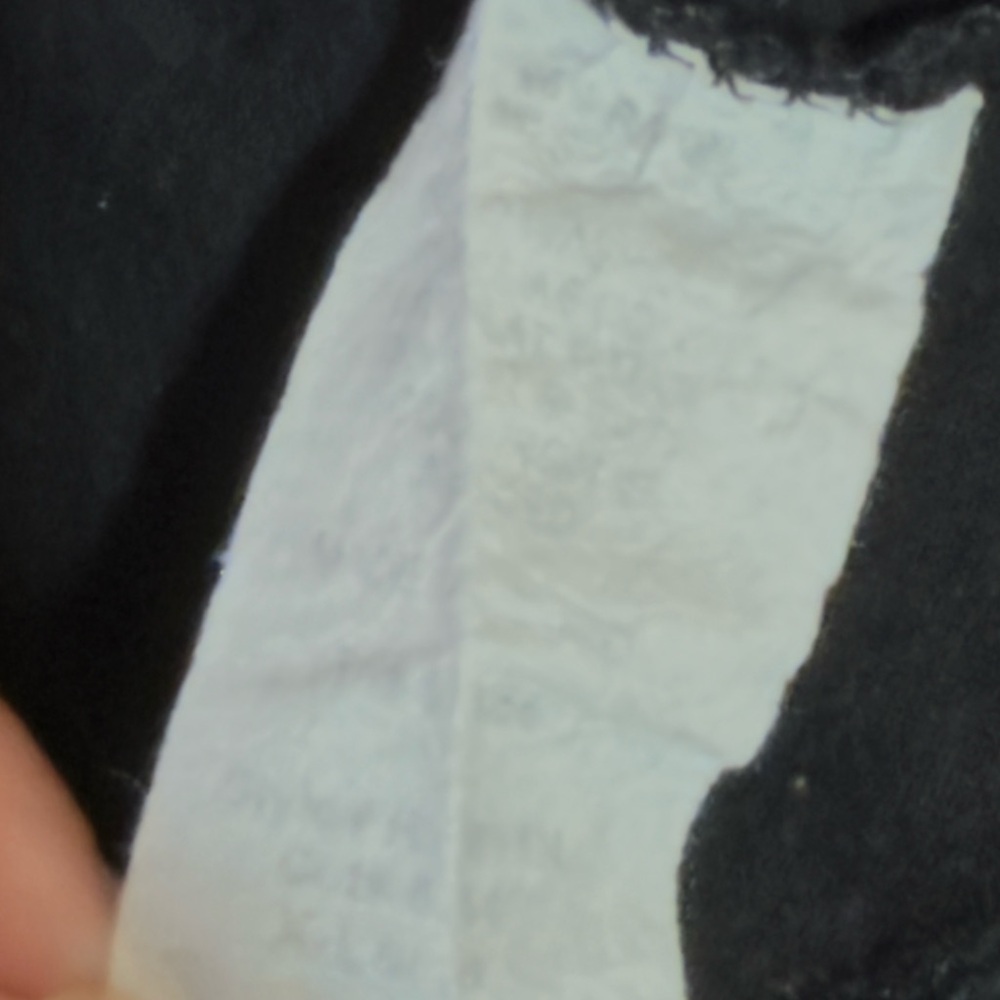 Black Graphic Tee with Love Design - Picture 3 of 3